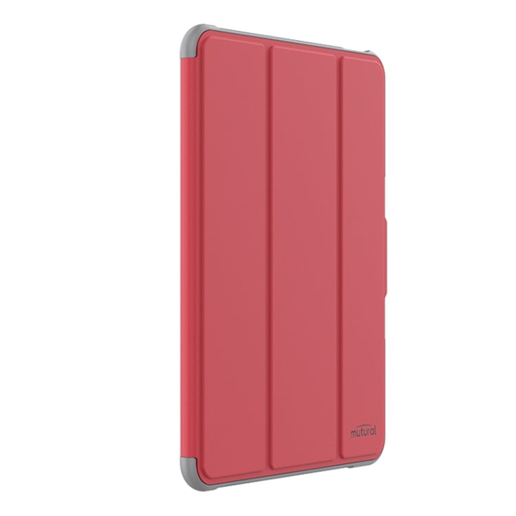 For iPad Pro 13 2024 Mutural PC Hybrid TPU Leather Smart Tablet Case(Red) - iPad Pro 13 2024 Cases by Mutural | Online Shopping UK | buy2fix