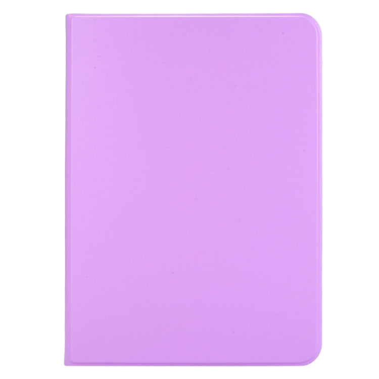 For iPad Air 11 2024 Stretch Voltage Plain Leather Smart Tablet Case(Purple) - iPad Air 11 2024 Cases by buy2fix | Online Shopping UK | buy2fix