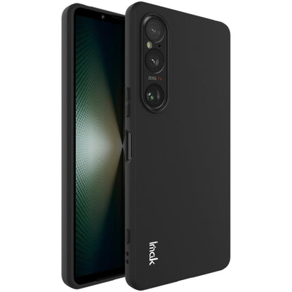 For Sony Xperia 1 VI IMAK UC-3 Series Shockproof Frosted TPU Phone Case(Black) - Sony Cases by imak | Online Shopping UK | buy2fix