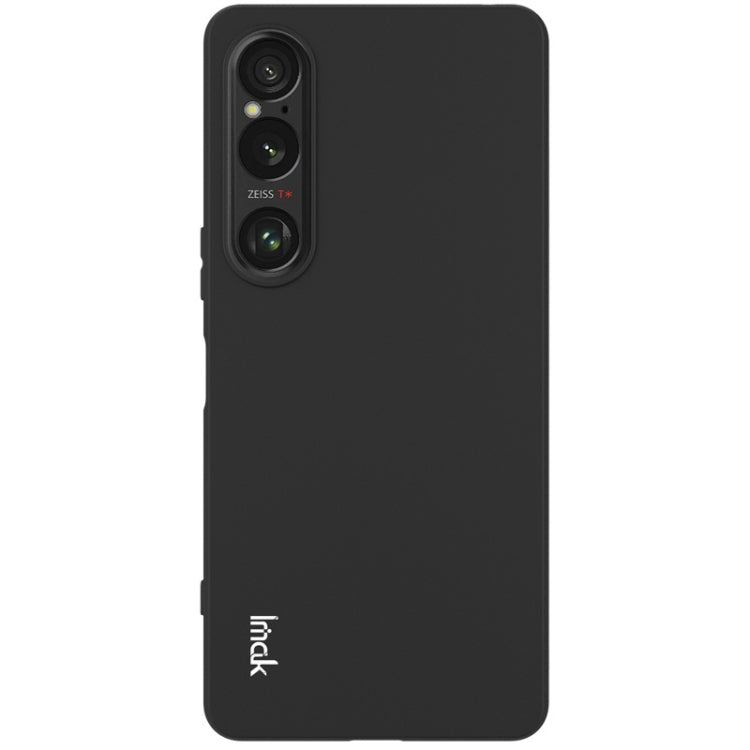 For Sony Xperia 1 VI IMAK UC-3 Series Shockproof Frosted TPU Phone Case(Black) - Sony Cases by imak | Online Shopping UK | buy2fix