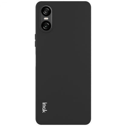 For Sony Xperia 10 VI IMAK UC-3 Series Shockproof Frosted TPU Phone Case(Black) - Sony Cases by imak | Online Shopping UK | buy2fix