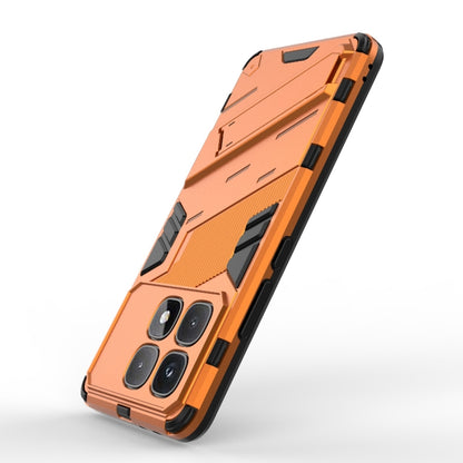 For Redmi K70 Ultra Global Punk Armor 2 in 1 PC + TPU Phone Case with Holder(Orange) - Xiaomi Cases by buy2fix | Online Shopping UK | buy2fix