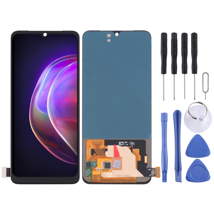 For vivo V21 4G V2066 V2108 OLED LCD Screen with Digitizer Full Assembly - LCD Screen by buy2fix | Online Shopping UK | buy2fix