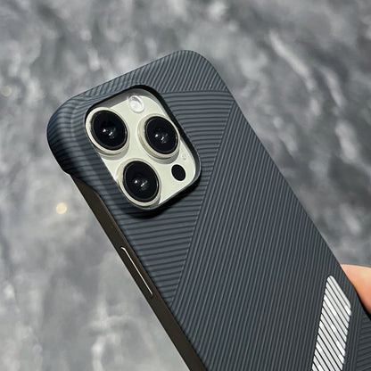 For iPhone 13 Carbon Fiber Frameless Cooling Phone Case(Black) - iPhone 13 Cases by buy2fix | Online Shopping UK | buy2fix