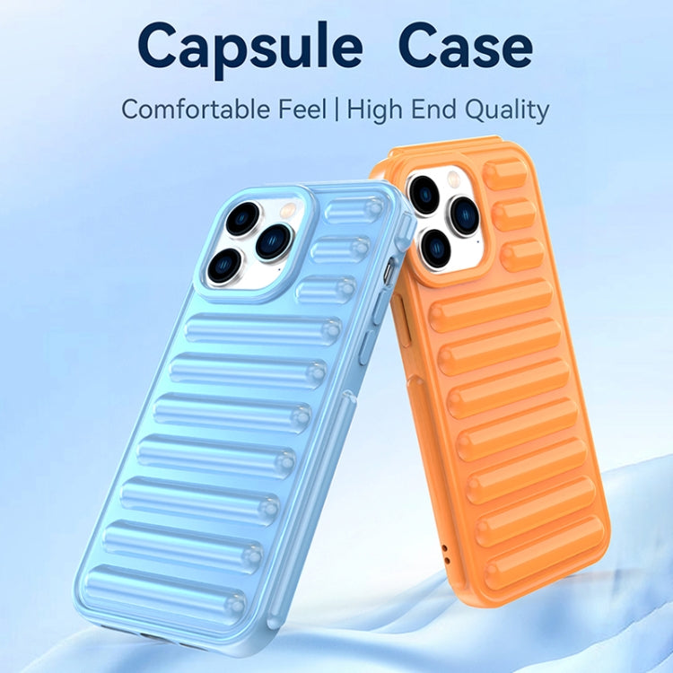 For iPhone 16 Capsule Series Candy Color TPU Phone Case(Green) - iPhone 16 Cases by buy2fix | Online Shopping UK | buy2fix