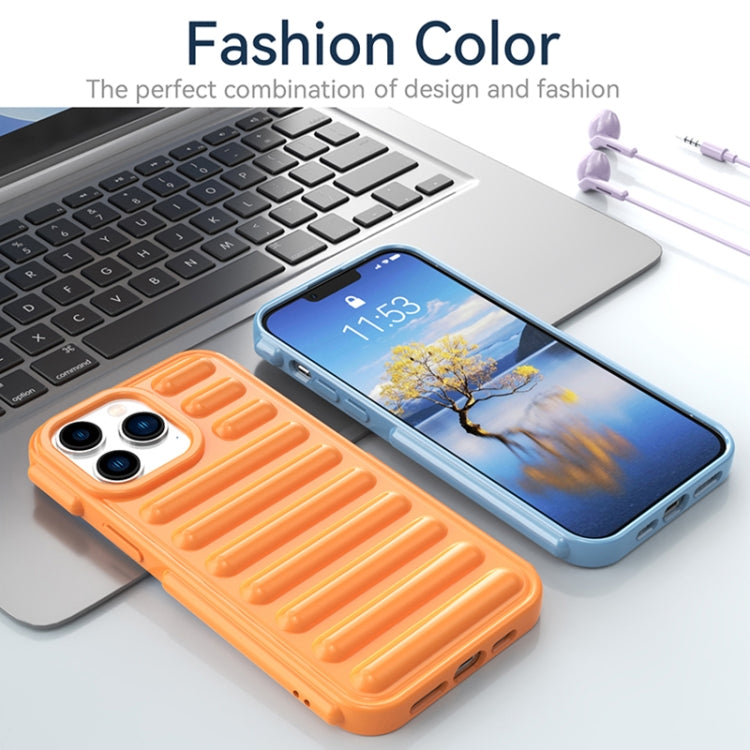 For iPhone 16 Plus Capsule Series Candy Color TPU Phone Case(Orange) - iPhone 16 Plus Cases by buy2fix | Online Shopping UK | buy2fix