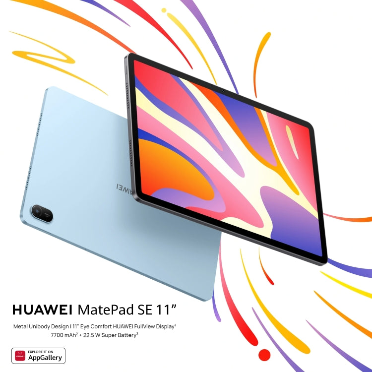 HUAWEI MatePad SE 11 2024 WiFi Tablet PC, 8GB+256GB, 11 inch HarmonyOS 4.2 Qualcomm Snapdragon 685 Octa Core(Nebula Grey) - Huawei by Huawei | Online Shopping UK | buy2fix