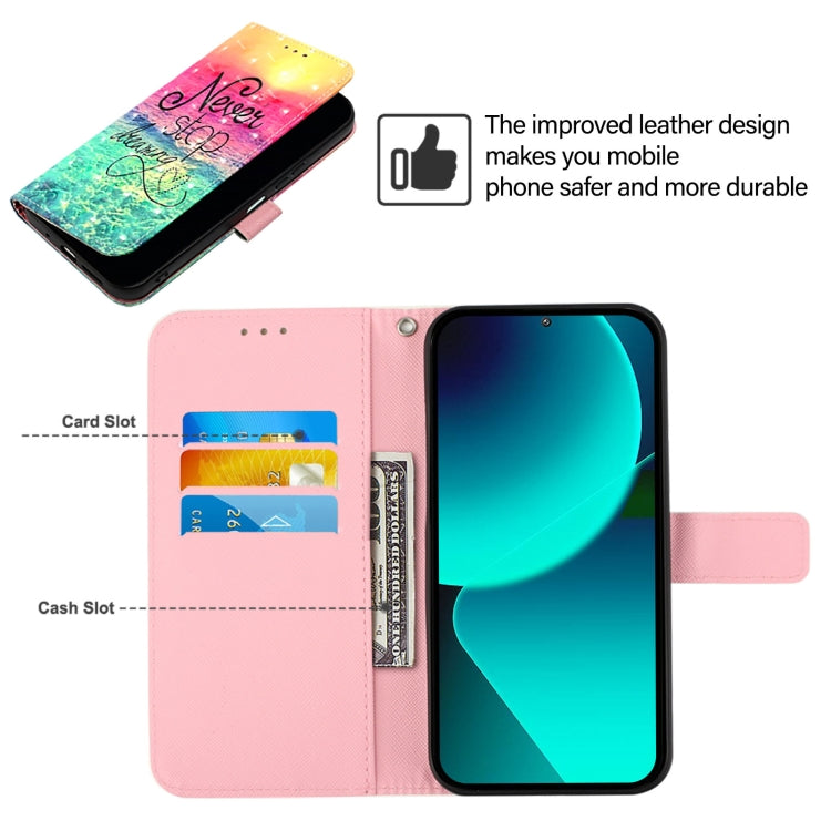 For Google Pixel 9 3D Painting Horizontal Flip Leather Phone Case(Chasing Dreams) - Google Cases by buy2fix | Online Shopping UK | buy2fix