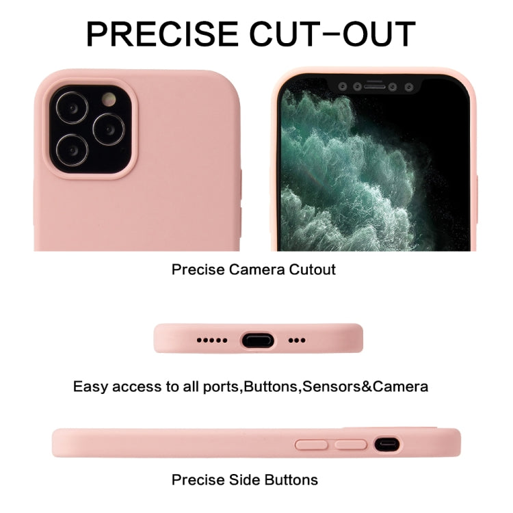 For iPhone 16 Pro Liquid Silicone Phone Case(Cherry Blossom Pink) - iPhone 16 Pro Cases by buy2fix | Online Shopping UK | buy2fix