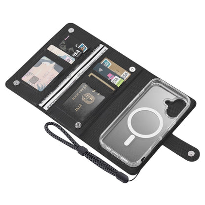 For iPhone 16 Pro ViLi GHA-C Series RFID MagSafe Magnetic Flip Leather Phone Case(Black) - iPhone 16 Pro Cases by ViLi | Online Shopping UK | buy2fix