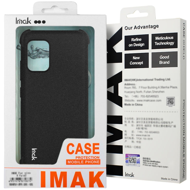 For Google Pixel 9 / Pixel 9 Pro imak Shockproof Airbag TPU Phone Case(Transparent Black) - Google Cases by imak | Online Shopping UK | buy2fix