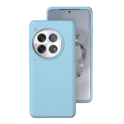 For OnePlus 12 All-inclusive Liquid Silicone Phone Case(Glacier Blue) - OnePlus Cases by buy2fix | Online Shopping UK | buy2fix