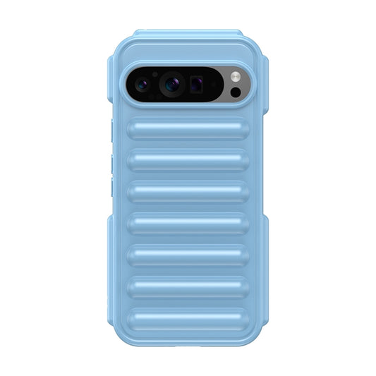 For Google Pixel 9 Pro XL Capsule Series Candy Color TPU Phone Case(Blue) - Google Cases by buy2fix | Online Shopping UK | buy2fix