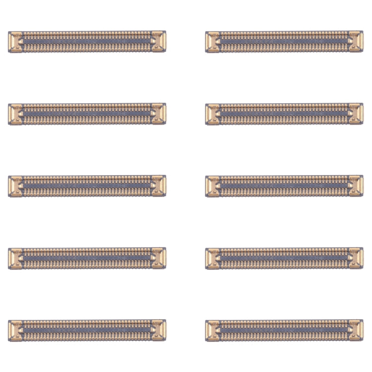 For Samsung Galaxy A13 SM-A135F 10pcs Motherboard LCD Display FPC Connector - Galaxy A Series Parts by buy2fix | Online Shopping UK | buy2fix