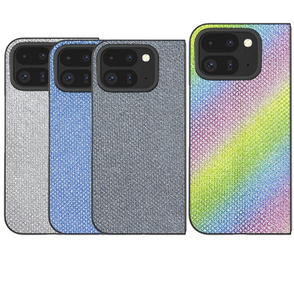 For Google Pixel 9 Pro Fold Diamond Frame Edge Full Coverage Phone Case(Rainbow Diamond) - Google Cases by buy2fix | Online Shopping UK | buy2fix