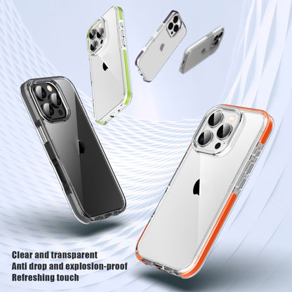 For iPhone 16 TPE Airbag TPU+ PC Full Coverage Phone Case(Transparent) - iPhone 16 Cases by buy2fix | Online Shopping UK | buy2fix