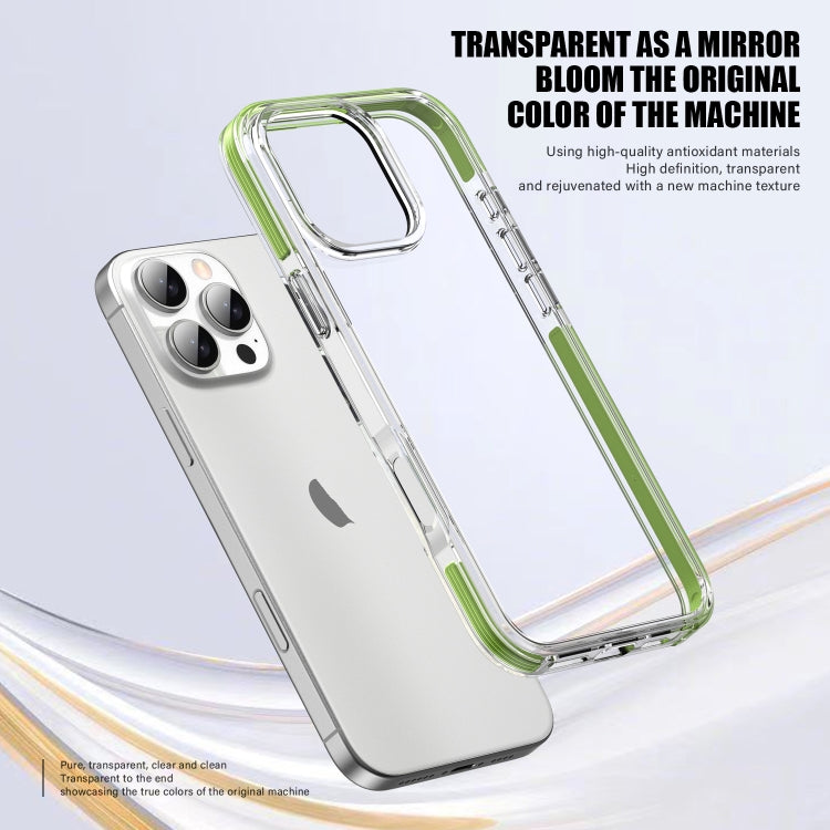 For iPhone 16 TPE Airbag TPU+ PC Full Coverage Phone Case(White) - iPhone 16 Cases by buy2fix | Online Shopping UK | buy2fix