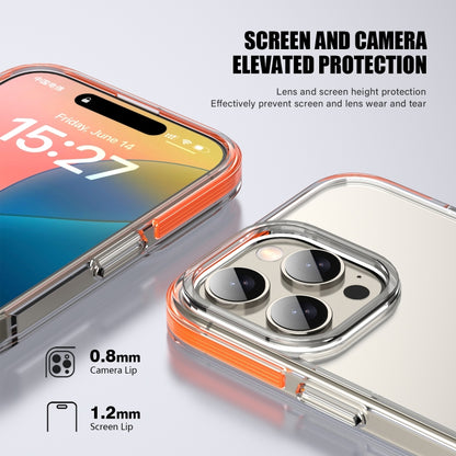 For iPhone 16 TPE Airbag TPU+ PC Full Coverage Phone Case(Transparent) - iPhone 16 Cases by buy2fix | Online Shopping UK | buy2fix