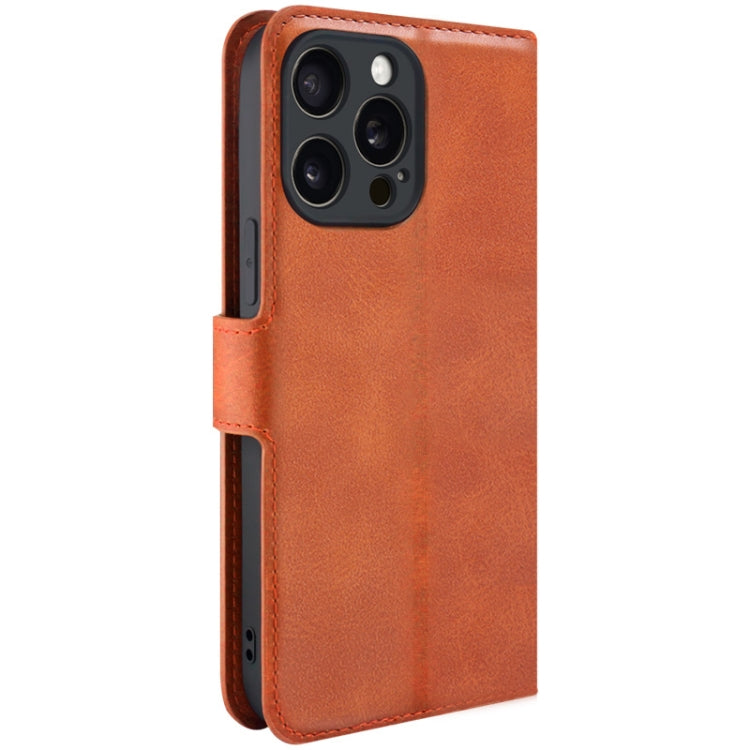 For iPhone 15 Pro Max IMAK Count Series Flip Leather Phone Case(Brown) - iPhone 15 Pro Max Cases by imak | Online Shopping UK | buy2fix