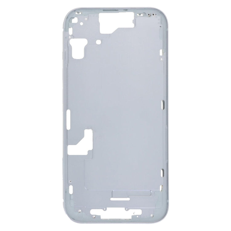 For iPhone 15 Middle Frame Bezel Plate with Side Keys + Card Tray, Version:CE EU Version(Blue) - LCD Related Parts by buy2fix | Online Shopping UK | buy2fix