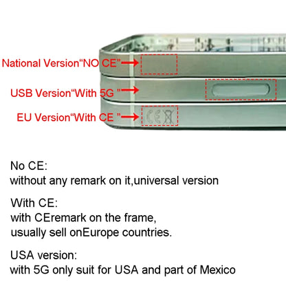 For iPhone 15 Middle Frame Bezel Plate with Side Keys + Card Tray, Version:US Version(Yellow) - LCD Related Parts by buy2fix | Online Shopping UK | buy2fix