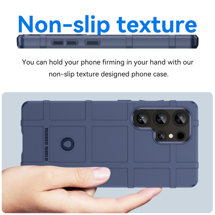 For Samsung Galaxy S25 Ultra 5G Full Coverage Shockproof TPU Phone Case(Blue) - Galaxy S25 Ultra 5G Cases by buy2fix | Online Shopping UK | buy2fix