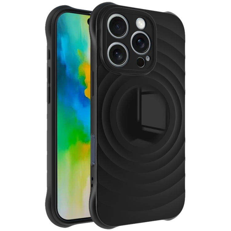 For iPhone 16 Pro IMAK UC-6 Series Manbo Frosting Soft Phone Case(Black) - iPhone 16 Pro Cases by imak | Online Shopping UK | buy2fix