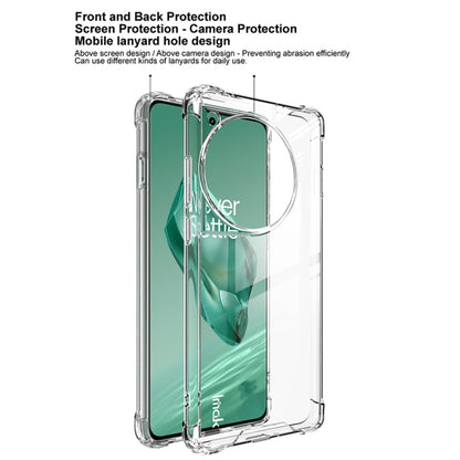 For OnePlus 12 5G IMAK Space Shield PC + TPU Airbag Shockproof Phone Case(Transparent) - OnePlus Cases by imak | Online Shopping UK | buy2fix