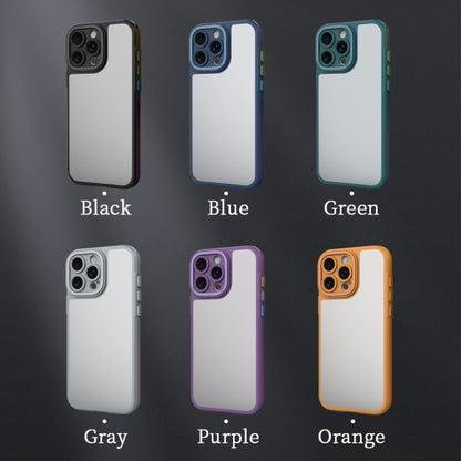 For iPhone 16 Plus Bodyguard Micro Matte PC Hybrid TPU Phone Case(Purple) - iPhone 16 Plus Cases by buy2fix | Online Shopping UK | buy2fix