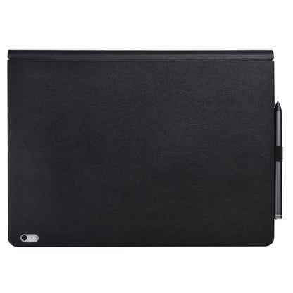 For Microsoft Surface Book 13.5 inch i5 Deformation All-inclusive Leather Laptop Case(Black) - Screen & Keyboard Cover by buy2fix | Online Shopping UK | buy2fix