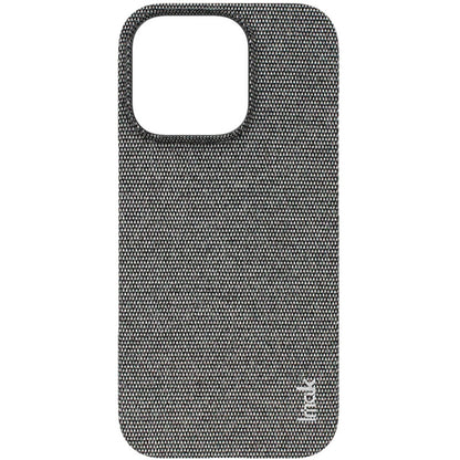 For iPhone 16 Pro imak Ruiyi Series Cloth Texture PU + PC Phone Case(Dark Grey) - iPhone 16 Pro Cases by imak | Online Shopping UK | buy2fix