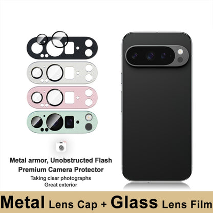 For Google Pixel 9 Pro IMAK Metal Armor Premium Camera Protector Film(Silver) - Other by imak | Online Shopping UK | buy2fix