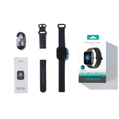 JOYROOM JR-FT5 Plus Fit-life Series Smart Watch, 1.96 inch Screen, Support BT Call / Heart Rate(Graphite Black) - Smart Watches by JOYROOM | Online Shopping UK | buy2fix