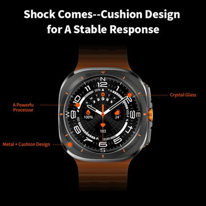 W7 1.43 inch IP68 Waterproof Smart Watch, Support Sedentary Reminder / Sleep Monitoring(Orange) - Smart Watches by buy2fix | Online Shopping UK | buy2fix