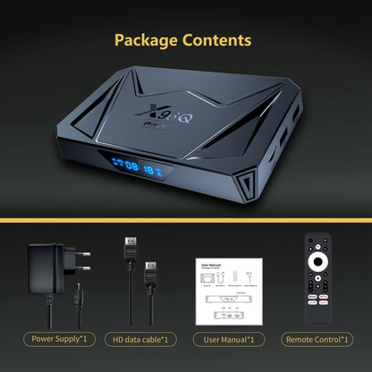 X96Q Pro+ Cortex-A55 Android 14 Octa-core CPU 4K HD Internet Set-top Box, RAM:4GB+32GB(US Plug) - Others by buy2fix | Online Shopping UK | buy2fix