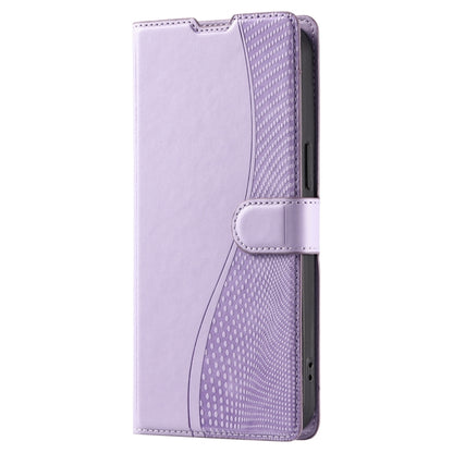 For iPhone 16 Pro Voltage Ultra-thin Dot Leather Phone Case(Purple) - iPhone 16 Pro Cases by buy2fix | Online Shopping UK | buy2fix