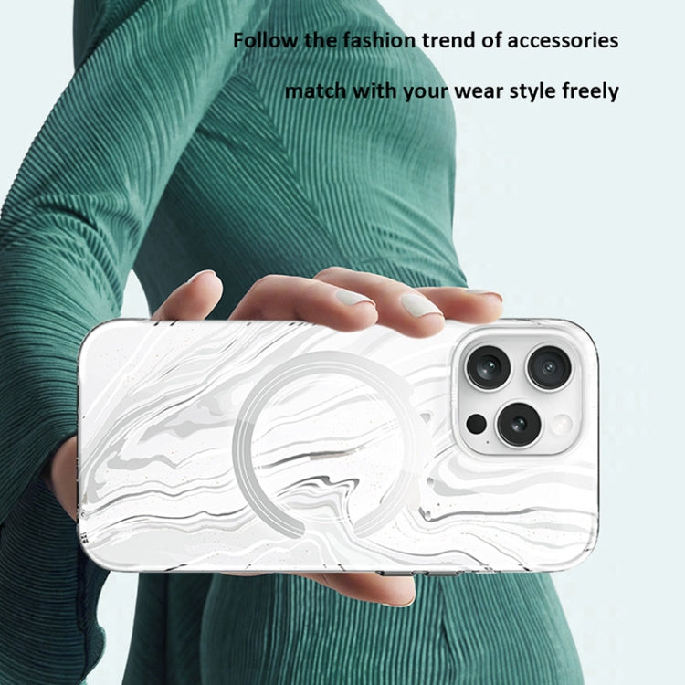 For iPhone 16 Plus TGVIS Grace Series MagSafe Magnetic Phone Case(Hallucination) - iPhone 16 Plus Cases by TGVIS | Online Shopping UK | buy2fix