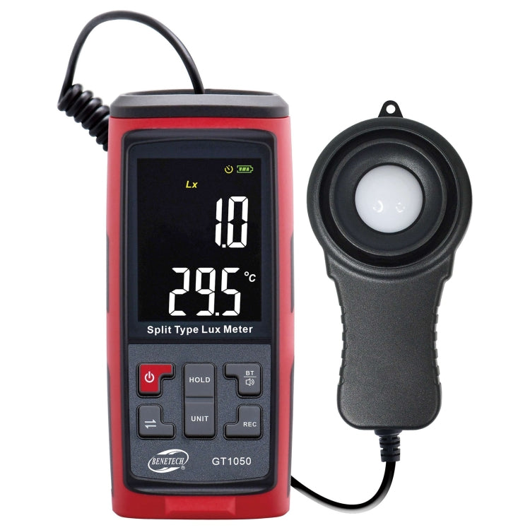 BENERECH GT1050 Professional Digital Light Lux Meter - Light & Sound Meter by BENETECH | Online Shopping UK | buy2fix