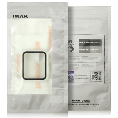 For Apple Watch Series 10 42mm imak Integrated Watch Case with Film(White) - Watch Cases by imak | Online Shopping UK | buy2fix