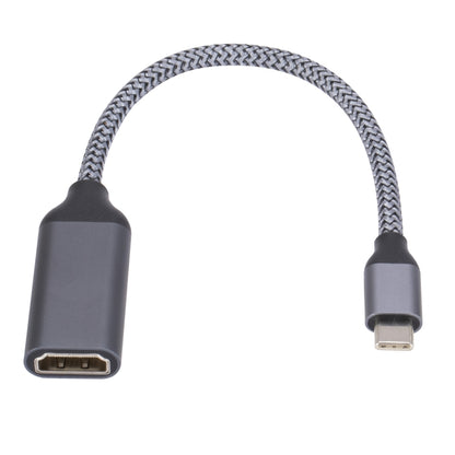 Type-C to HDMI 4K HD Projection Conversion Cable(Grey) - Cable & Adapters by buy2fix | Online Shopping UK | buy2fix