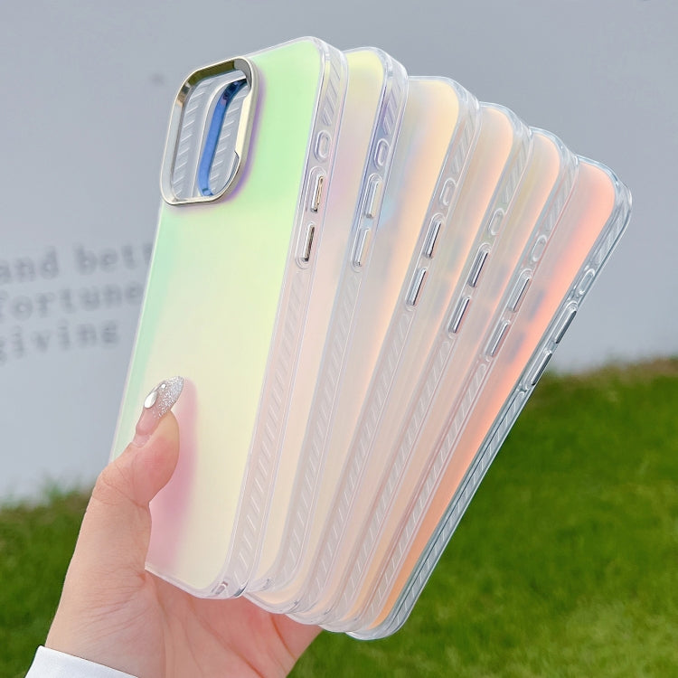 For iPhone 16 Plus Color Plating Discoloration PC Phone Case(Green) - iPhone 16 Plus Cases by buy2fix | Online Shopping UK | buy2fix