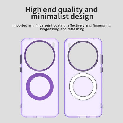 For vivo X200 Pro mini Candy Magsafe PC Hybrid TPU Phone Case(Purple) - X200 Pro mini Cases by buy2fix | Online Shopping UK | buy2fix