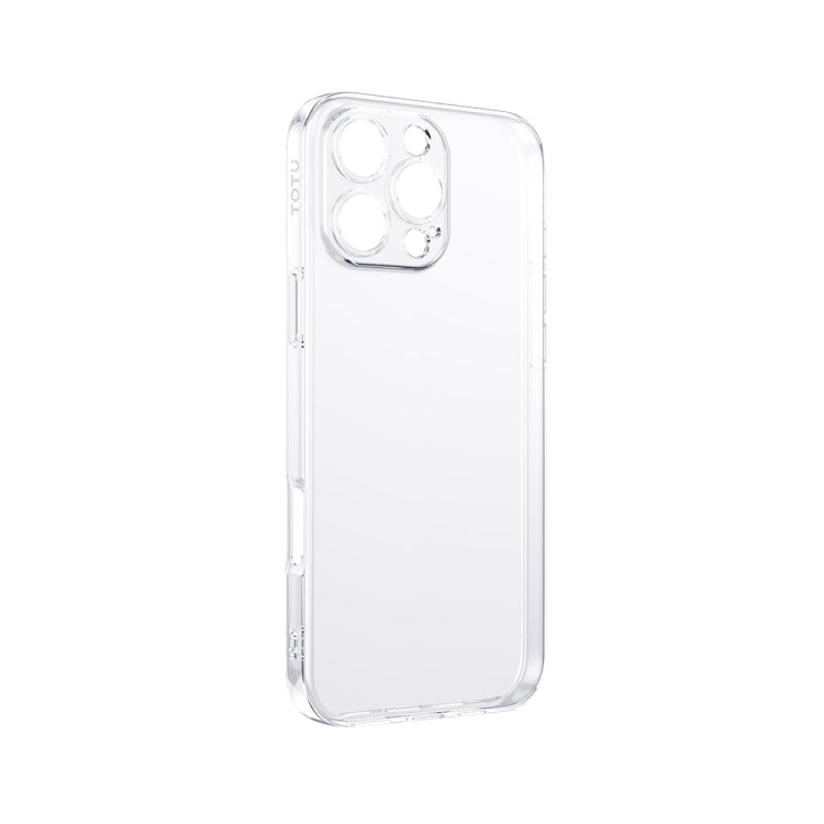 For iPhone 16 Pro TOTU PC-1 Soft Series Precision Lens Holes TPU Phone Case(Transparent) - iPhone 16 Pro Cases by TOTUDESIGN | Online Shopping UK | buy2fix