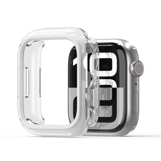 For Apple Watch Series 10 46mm DUX DUCIS Camo Series TPU Hybrid PC Watch Protective Case(White) - Watch Cases by DUX DUCIS | Online Shopping UK | buy2fix