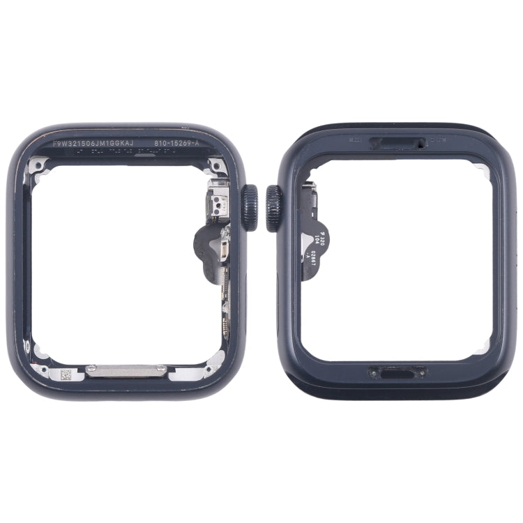 For Apple Watch SE 2022 40MM LTE Aluminium Alloy Middle Frame Bezel Plate with Crown Spin Axis Flex Cable(Midnight) - Middle Frame by buy2fix | Online Shopping UK | buy2fix