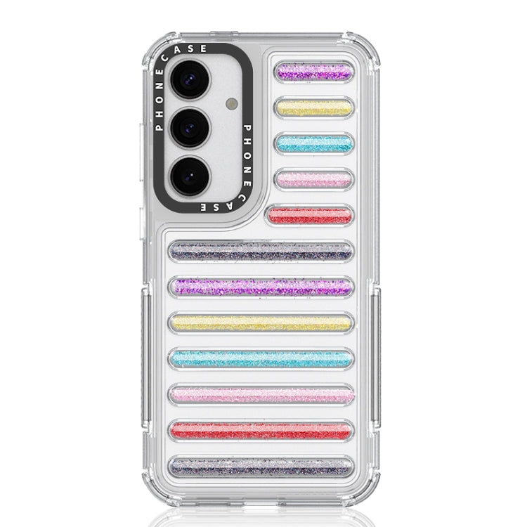 For Samsung Galaxy S25+ 5G Capsule Glitter TPU Hybrid PC Airbag Phone Case(Mixed Color) - Galaxy S25+ 5G Cases by buy2fix | Online Shopping UK | buy2fix