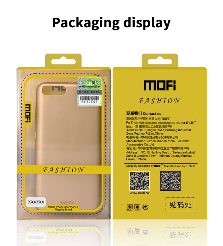 MOFI Frosted PC Ultra-thin Hard Case for Huawei Honor 20 Pro(Blue) - Honor Cases by MOFI | Online Shopping UK | buy2fix