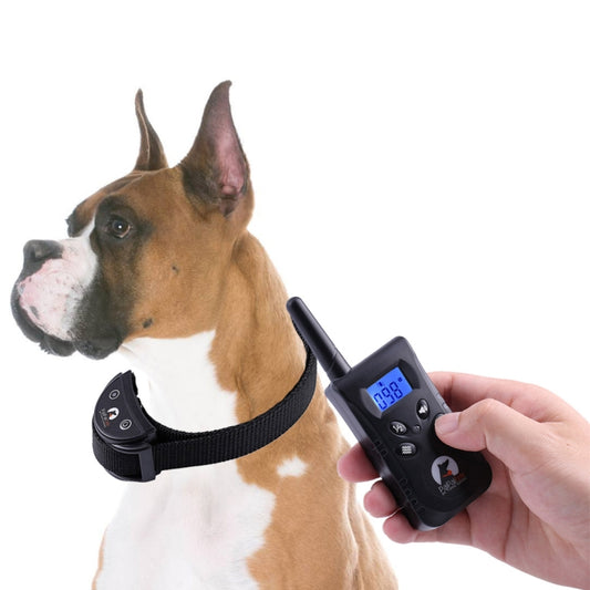 PD520V Automatic Anti Barking Collar Pet Training Control System for Dogs(Black) - Training Aids by buy2fix | Online Shopping UK | buy2fix