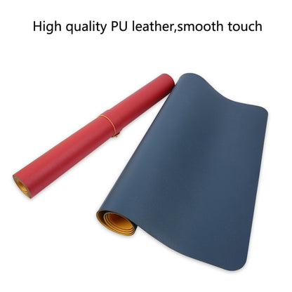 Multifunction Business Double Sided PU Leather Mouse Pad Keyboard Pad Table Mat Computer Desk Mat, Size: 90 x 45cm - Desk Pads by buy2fix | Online Shopping UK | buy2fix