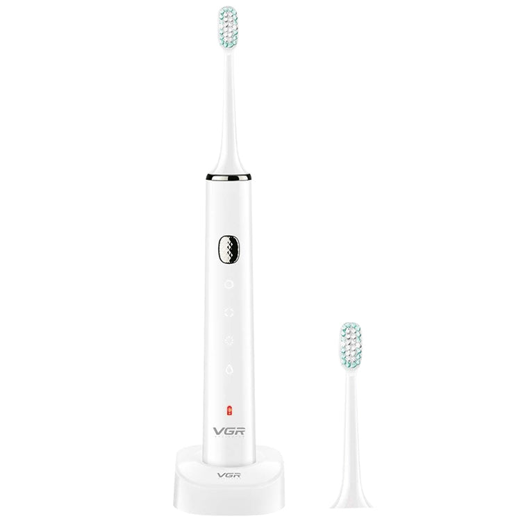 VGR V-809 IPX7 USB Sonic Electric Toothbrush with Memory Function(White) - Toothbrushes by VGR | Online Shopping UK | buy2fix